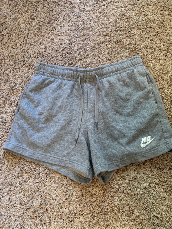 Nike Pants - Nike Women's Heather Gray Athletic Drawstring Shorts